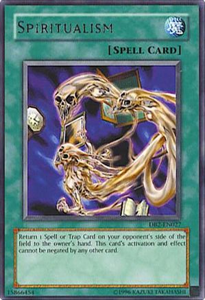 Spiritualism (DB2-EN027) - Dark Beginning 2 Unlimited Dark Beginning 2 Yugioh Single  Squirtle Squad Card Shop.