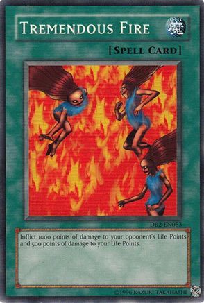 Tremendous Fire (DB2-EN053) - Dark Beginning 2 Unlimited Dark Beginning 2 Yugioh Single  Squirtle Squad Card Shop.