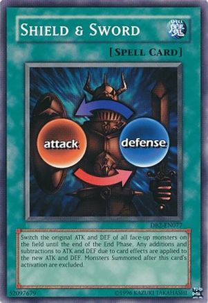 Shield & Sword (DB2-EN077) - Dark Beginning 2 Unlimited Dark Beginning 2 Yugioh Single  Squirtle Squad Card Shop.