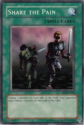 Share the Pain (DB2-EN083) - Dark Beginning 2 Unlimited Dark Beginning 2 Yugioh Single  Squirtle Squad Card Shop.
