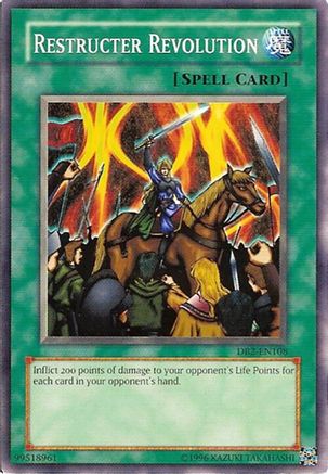 Restructer Revolution (DB2-EN108) - Dark Beginning 2 Unlimited Dark Beginning 2 Yugioh Single  Squirtle Squad Card Shop.