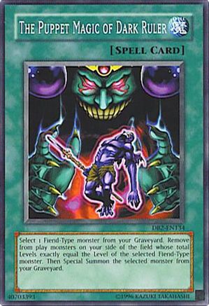The Puppet Magic of Dark Ruler (DB2-EN134) - Dark Beginning 2 Unlimited Dark Beginning 2 Yugioh Single  Squirtle Squad Card Shop.