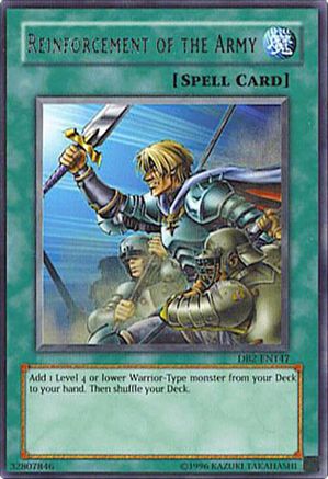 Reinforcement of the Army (DB2-EN147) - Dark Beginning 2 Unlimited Dark Beginning 2 Yugioh Single  Squirtle Squad Card Shop.