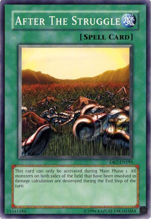 After the Struggle (DB2-EN195) - Dark Beginning 2 Unlimited Dark Beginning 2 Yugioh Single  Squirtle Squad Card Shop.