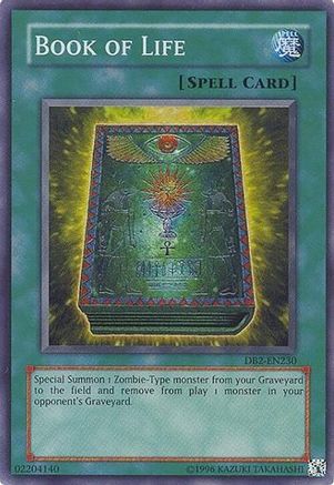 Book of Life (DB2-EN230) - Dark Beginning 2 Unlimited Dark Beginning 2 Yugioh Single  Squirtle Squad Card Shop.