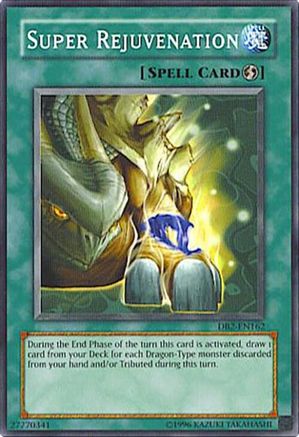 Super Rejuvenation (DB2-EN162) - Dark Beginning 2 Unlimited Dark Beginning 2 Yugioh Single  Squirtle Squad Card Shop.
