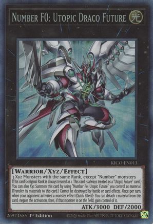 Number F0: Utopic Draco Future (CR) (KICO-EN013) - King's Court 1st Edition King's Court Yugioh Single  Squirtle Squad Card Shop.