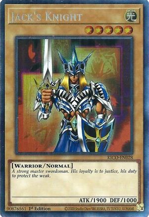 Jack's Knight (CR) (KICO-EN028) - King's Court 1st Edition King's Court Yugioh Single  Squirtle Squad Card Shop.