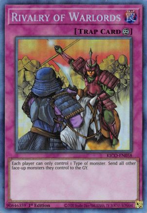 Rivalry of Warlords (CR) (KICO-EN058) - King's Court 1st Edition King's Court Yugioh Single  Squirtle Squad Card Shop.