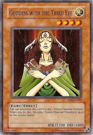 Goddess with the Third Eye (DB2-EN097) - Dark Beginning 2 Unlimited Dark Beginning 2 Yugioh Single  Squirtle Squad Card Shop.