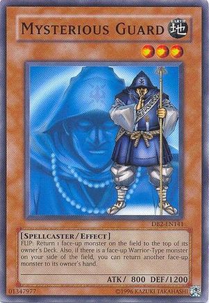 Mysterious Guard (DB2-EN141) - Dark Beginning 2 Unlimited Dark Beginning 2 Yugioh Single  Squirtle Squad Card Shop.