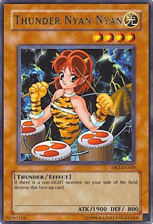 Thunder Nyan Nyan (DB2-EN169) - Dark Beginning 2 Unlimited Dark Beginning 2 Yugioh Single  Squirtle Squad Card Shop.