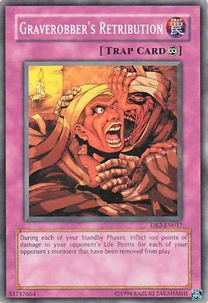 Graverobber's Retribution (DB2-EN017) - Dark Beginning 2 Unlimited Dark Beginning 2 Yugioh Single  Squirtle Squad Card Shop.