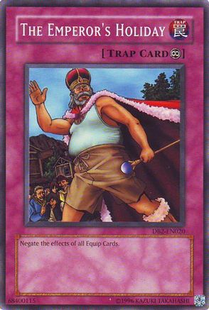The Emperor's Holiday (DB2-EN020) - Dark Beginning 2 Unlimited Dark Beginning 2 Yugioh Single  Squirtle Squad Card Shop.