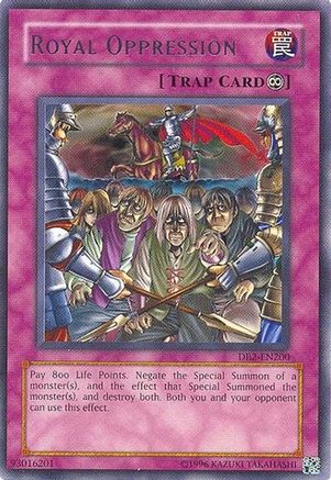 Royal Oppression (DB2-EN200) - Dark Beginning 2 Unlimited Dark Beginning 2 Yugioh Single  Squirtle Squad Card Shop.