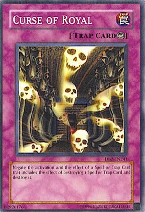 Curse of Royal (DB2-EN241) - Dark Beginning 2 Unlimited Dark Beginning 2 Yugioh Single  Squirtle Squad Card Shop.