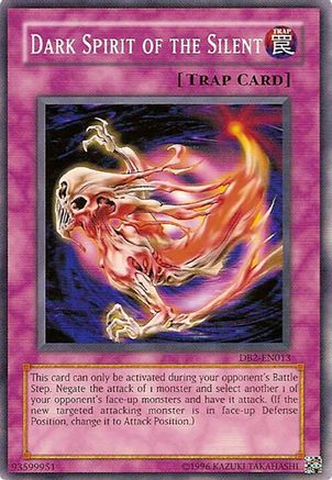Dark Spirit of the Silent (DB2-EN013) - Dark Beginning 2 Unlimited Dark Beginning 2 Yugioh Single  Squirtle Squad Card Shop.