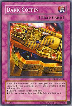 Dark Coffin (DB2-EN244) - Dark Beginning 2 Unlimited Dark Beginning 2 Yugioh Single  Squirtle Squad Card Shop.