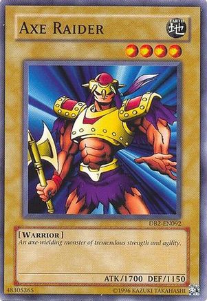 Axe Raider (DB2-EN092) - Dark Beginning 2 Unlimited Dark Beginning 2 Yugioh Single  Squirtle Squad Card Shop.