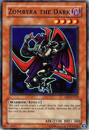 Zombyra the Dark (DB2-EN010) - Dark Beginning 2 Unlimited Dark Beginning 2 Yugioh Single  Squirtle Squad Card Shop.