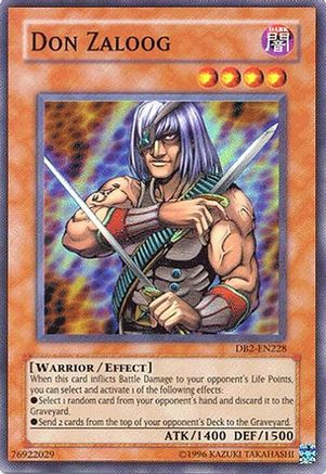 Don Zaloog (DB2-EN228) - Dark Beginning 2 Unlimited Dark Beginning 2 Yugioh Single  Squirtle Squad Card Shop.