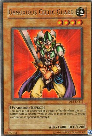 Obnoxious Celtic Guard (DB2-EN112) - Dark Beginning 2 Unlimited Dark Beginning 2 Yugioh Single  Squirtle Squad Card Shop.