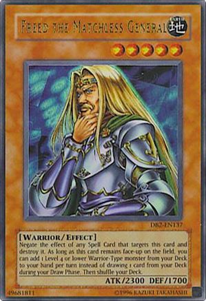 Freed the Matchless General (DB2-EN137) - Dark Beginning 2 Unlimited Dark Beginning 2 Yugioh Single  Squirtle Squad Card Shop.