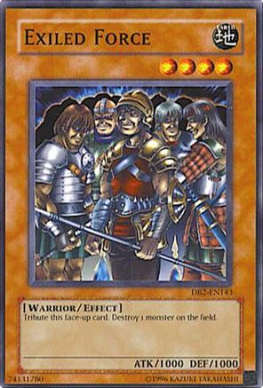Exiled Force (DB2-EN143) - Dark Beginning 2 Unlimited Dark Beginning 2 Yugioh Single  Squirtle Squad Card Shop.