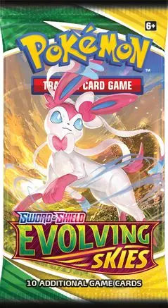 Evolving Skies Booster Pack SWSH07: Evolving Skies Pokemon Sealed  Squirtle Squad Card Shop.