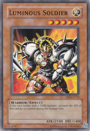 Luminous Soldier (DB2-EN113) - Dark Beginning 2 Unlimited Dark Beginning 2 Yugioh Single  Squirtle Squad Card Shop.