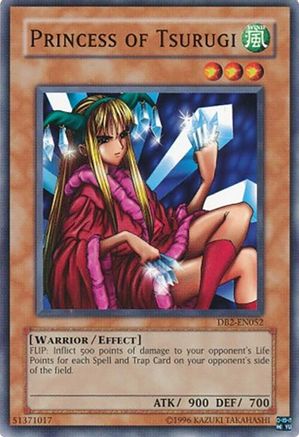 Princess of Tsurugi (DB2-EN052) - Dark Beginning 2 Unlimited Dark Beginning 2 Yugioh Single  Squirtle Squad Card Shop.