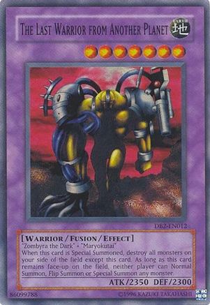 The Last Warrior from Another Planet (DB2-EN012) - Dark Beginning 2 Unlimited Dark Beginning 2 Yugioh Single  Squirtle Squad Card Shop.