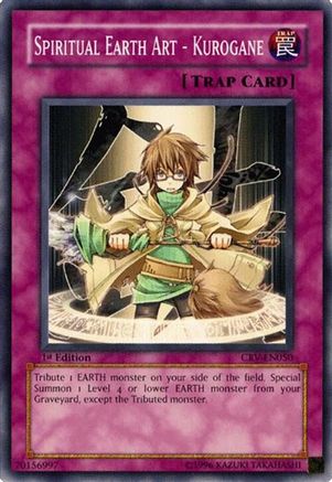 Spiritual Earth Art - Kurogane (CRV-EN050) - Cybernetic Revolution 1st Edition Cybernetic Revolution Yugioh Single  Squirtle Squad Card Shop.
