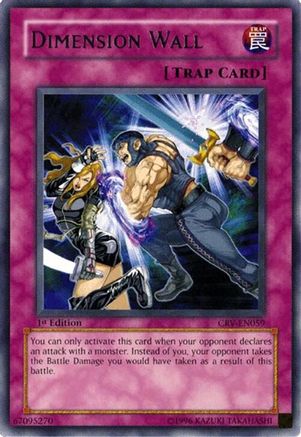 Dimension Wall (CRV-EN059) - Cybernetic Revolution Unlimited Cybernetic Revolution Yugioh Single  Squirtle Squad Card Shop.