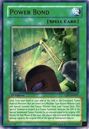 Power Bond (CRV-EN037) - Cybernetic Revolution Unlimited Cybernetic Revolution Yugioh Single  Squirtle Squad Card Shop.