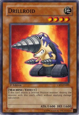Drillroid (CRV-EN009) - Cybernetic Revolution Unlimited Cybernetic Revolution Yugioh Single  Squirtle Squad Card Shop.
