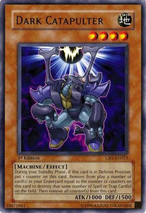 Dark Catapulter (CRV-EN013) - Cybernetic Revolution 1st Edition Cybernetic Revolution Yugioh Single  Squirtle Squad Card Shop.