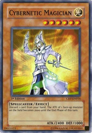 Cybernetic Magician (CRV-EN016) - Cybernetic Revolution Unlimited Cybernetic Revolution Yugioh Single  Squirtle Squad Card Shop.