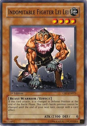 Indomitable Fighter Lei Lei (CRV-EN023) - Cybernetic Revolution 1st Edition Cybernetic Revolution Yugioh Single  Squirtle Squad Card Shop.