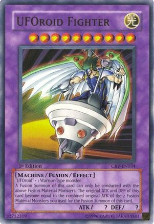 UFOroid Fighter (CRV-EN034) - Cybernetic Revolution Unlimited Cybernetic Revolution Yugioh Single  Squirtle Squad Card Shop.