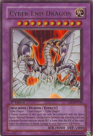 Cyber End Dragon (CRV-EN036) - Cybernetic Revolution Unlimited Cybernetic Revolution Yugioh Single  Squirtle Squad Card Shop.