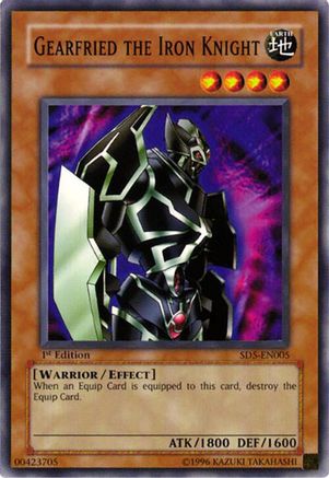 Gearfried the Iron Knight (SD5-EN005) - Structure Deck: Warrior's Triumph 1st Edition Structure Deck: Warrior's Triumph Yugioh Single  Squirtle Squad Card Shop.