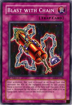 Blast with Chain (SD5-EN036) - Structure Deck: Warrior's Triumph 1st Edition Structure Deck: Warrior's Triumph Yugioh Single  Squirtle Squad Card Shop.