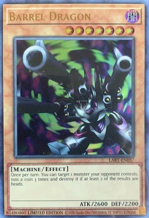 Barrel Dragon (LART-EN037) - The Lost Art Promotion Limited The Lost Art Promotion Yugioh Single  Squirtle Squad Card Shop.