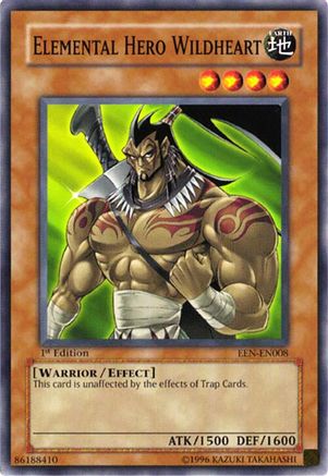 Elemental Hero Wildheart (EEN-EN008) - Elemental Energy 1st Edition Elemental Energy Yugioh Single  Squirtle Squad Card Shop.