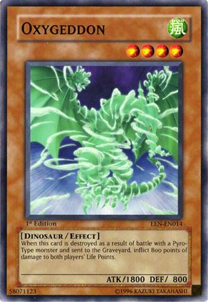 Oxygeddon (EEN-EN014) - Elemental Energy 1st Edition Elemental Energy Yugioh Single  Squirtle Squad Card Shop.