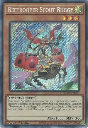 Beetrooper Scout Buggy (DAMA-EN000) - Dawn of Majesty 1st Edition Dawn of Majesty Yugioh Single  Squirtle Squad Card Shop.