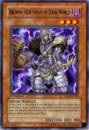 Broww, Huntsman of Dark World (EEN-EN021) - Elemental Energy Unlimited Elemental Energy Yugioh Single  Squirtle Squad Card Shop.