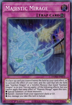 Majestic Mirage (DAMA-EN070) - Dawn of Majesty 1st Edition Dawn of Majesty Yugioh Single  Squirtle Squad Card Shop.