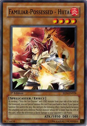 Familiar-Possessed - Hiita (EEN-EN028) - Elemental Energy Unlimited Elemental Energy Yugioh Single  Squirtle Squad Card Shop.
